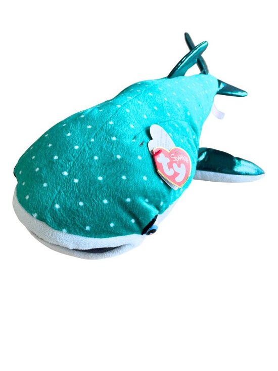 Beanie Babies Other - Entire Closet $5! NEW XL Jumbo 18" Ty Beanie Boos Whaley Whale Shark Sparkle